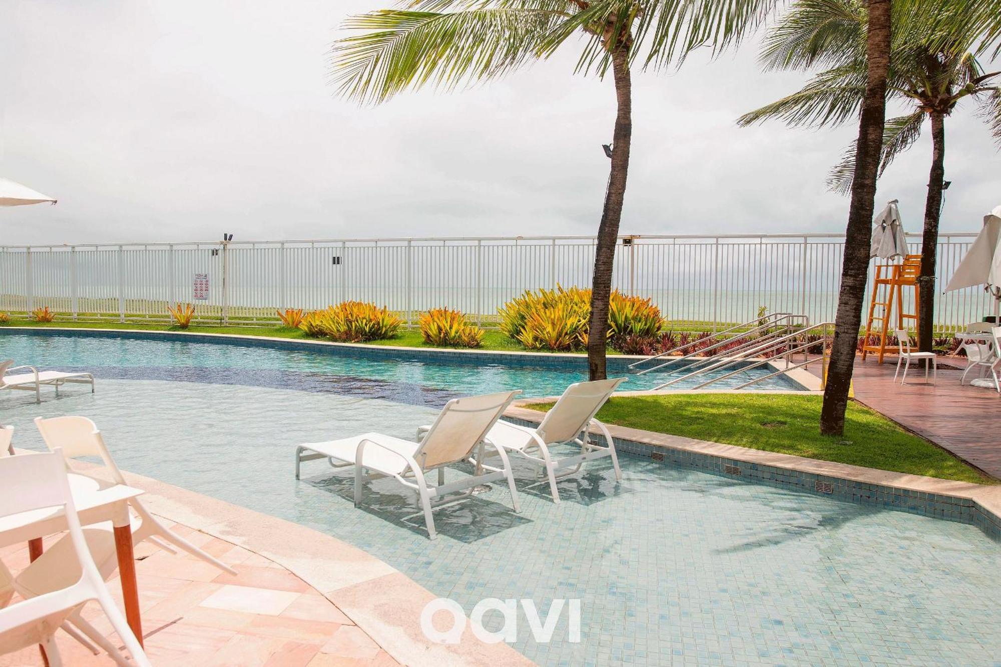Qavi - Flat Resort Beira Mar Cotovelo #Inmare322 Parnamirim Esterno foto