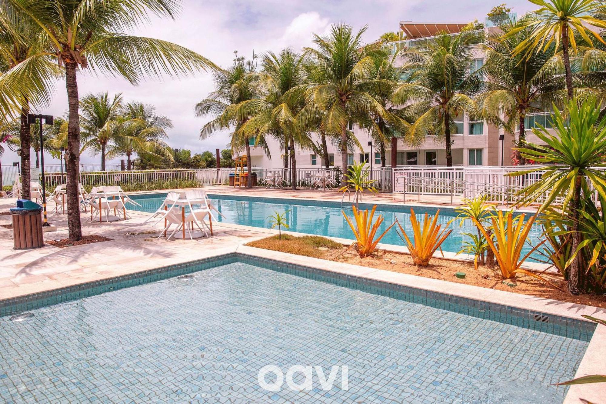 Qavi - Flat Resort Beira Mar Cotovelo #Inmare322 Parnamirim Esterno foto